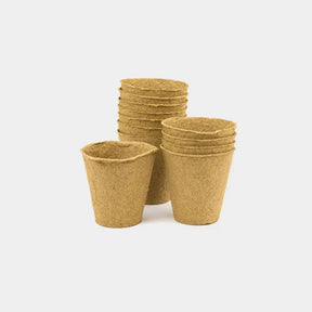 10cm biodegradable coco fibre seedling pots