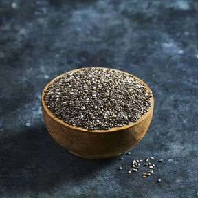 Organic black chia seeds