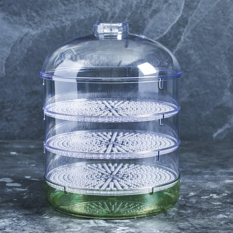 BioSnacky 3-tier dome seed sprouter assembled