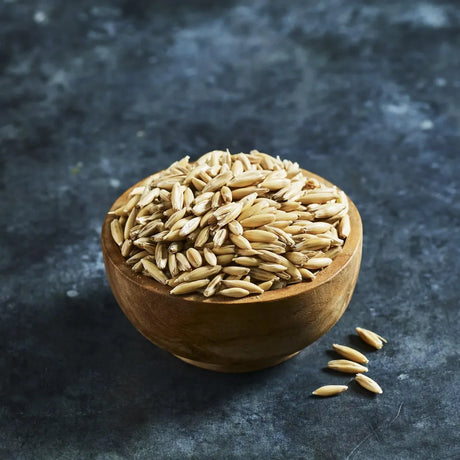 Organic whole oat seeds for growing oat grass
